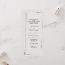 Elegante Gouden Neutrale Geometrische Frame Lange