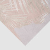 Elegante gouden palmblad marmeren cadeau tissuepapier (Detail)