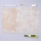 Elegante gouden palmblad marmeren cadeau tissuepapier (Craft)