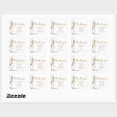Elegante gouden parels en Prosecco Vrijgezellenfee Vierkante Sticker (Vel)