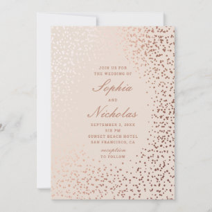 Elegante gouden polka stippen. Klassiek modern huw Kaart
