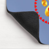 Elegante gouden poot muismat (Hoek)