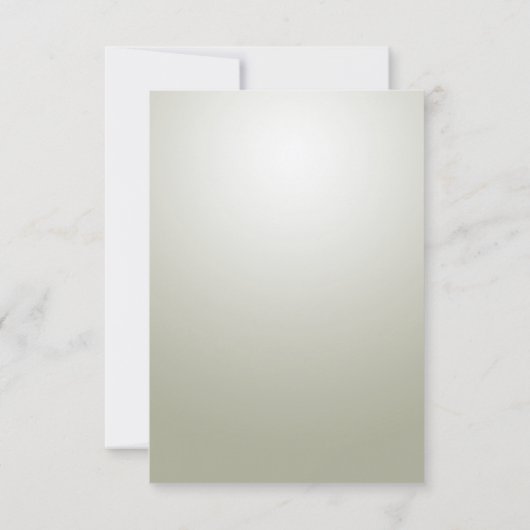 Elegante gouden  RSVP-kaart RSVP Kaartje (Achterkant)