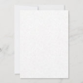 Elegante Gouden Script Bedankkaart met Minimalisti (Achterkant)