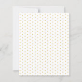 elegante gouden script bedankt trouwfoto kaart (Achterkant)