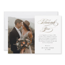 Elegante gouden script bruiloft
