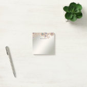 Elegante Gouden Sierbloemen Post-it Notities Post-it® Notes (Kantoor)