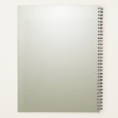 Elegante Gouden Sierlijke Planner (Achterkant)