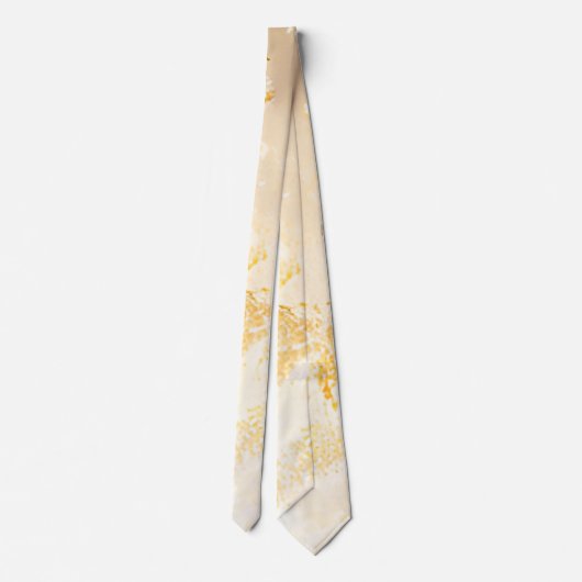 Elegante Gouden Sparkle Sequin Stropdas (Achterkant)