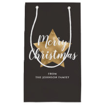 Elegante gouden ster kerst