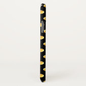 Elegante gouden stippen Case-Mate iPhone case (Achterkant / rechts)