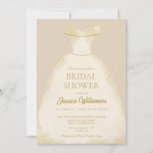 Elegante gouden trouwjurk bruidsjurk bruidsshower