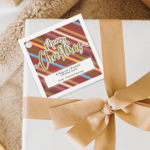Elegante Gouden Typografie Kerstmis op Maat
