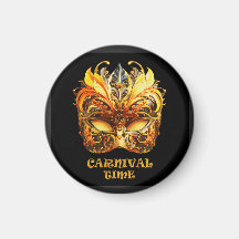 Elegante gouden veren Venetiaans masker