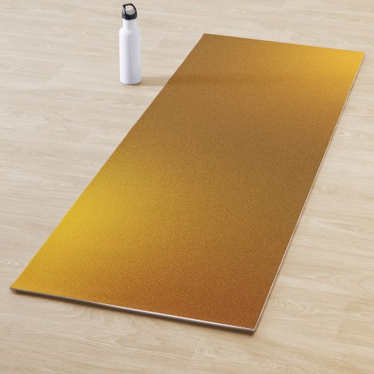 Elegante gouden verloopkleur yogamat 