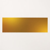 Elegante gouden verloopkleur yogamat  (Voorkant (horizontaal))