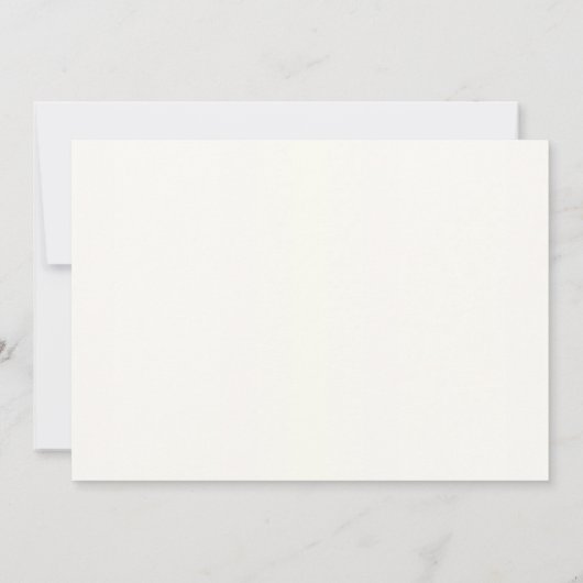 Elegante gouden vintage bloem bruiloft uitnodiging (Achterkant)