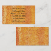 Elegante gouden Visitekaartjes voor vrouwen (Voorkant / Achterkant)