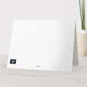 Elegante gouden vlinder bedankkaart - Customiz (Achterkant)