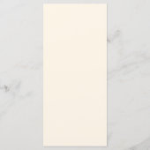 Elegante gouden wervelende diner menu | Be-editbar (Achterkant)