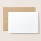 Elegante gouden zeemeermin Happy Birthday Real Folie Kaarten (Met envelop)