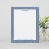 Elegante Gouden Zeepaarden Ocean Strand Thema (Staand voorkant)