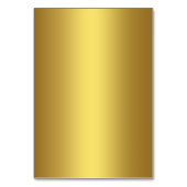 Elegante gouden zittende Kaart (Achterkant)