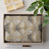 Elegante gouden zwarte art deco tissuepapier (Geschenk)