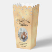 Elegante goudfolie & 50e Jubileum popcorn Bedankdoosjes (Voorkant)