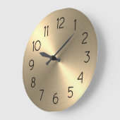 Elegante goudglans grote klok (Hoek)