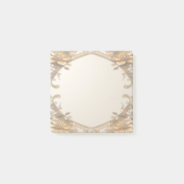 Elegante goudkleurige frame post-it notities post-it® notes