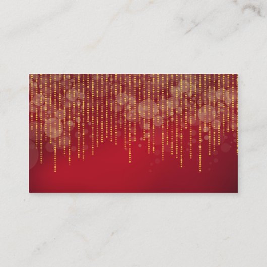 elegante goudmakerij visitekaartje (Achterkant)