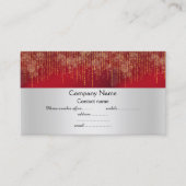 elegante goudmakerij visitekaartje (Voorkant)