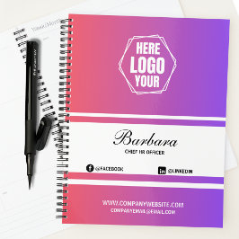 Elegante Gradient Company Branded Corporate Gift Planner