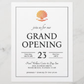 Elegante Grand Opening Flyer | Spa, Salon, Zakelij (Voorkant)