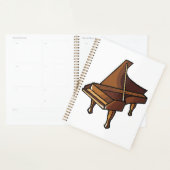 Elegante Grand Piano Music Lovers Design Planner (Display)