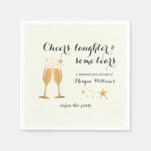 Elegante grappige juichen lachen tranen pensioen