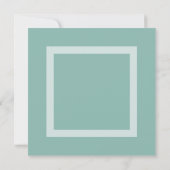 Elegante Green Apple World's Best Teacher Kaart (Achterkant)