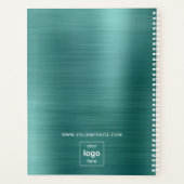 Elegante Green Business Logo 2024 Planner (Achterkant)