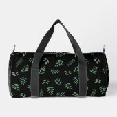 Elegante Green Leaf Pattern Travel Duffle Bag Plunjezak (Achterkant)