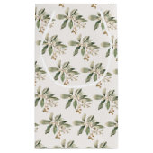 Elegante Greenery Gift Bag Klein Cadeauzakje (Achterkant)