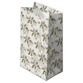 Elegante Greenery Gift Bag Klein Cadeauzakje (Voorkant Gekanteld)
