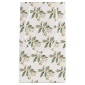Elegante Greenery Gift Bag Klein Cadeauzakje (Voorkant)