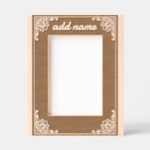 Elegante  grens gegraveerde lijstjes (Voorkant)