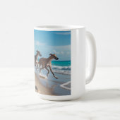 Elegante Greyhound koffie Mok (Voorkant rechts)