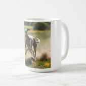 Elegante Greyhound koffie Mok (Voorkant rechts)