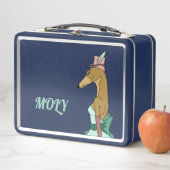 Elegante Greyhound lunchbox -  (In situ)