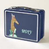 Elegante Greyhound lunchbox -  (Achterkant)