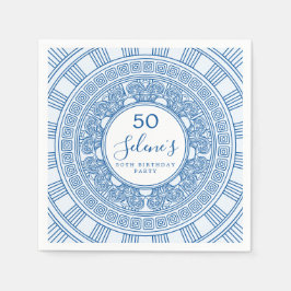 Elegante Griekse of Romeinse verjaardag met aangep Servet