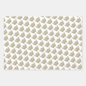 Elegante Griekse of Romeinse verjaardag met stenen Inpakpapier Vel (Voorkant)